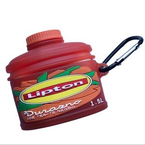 NEW AirPod PRO 3D Silicone Case Lipton Tea Durazno Orange